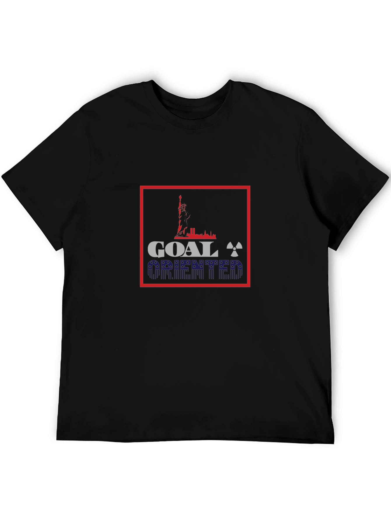Goal Oriented Graphic T-Shirt - Black