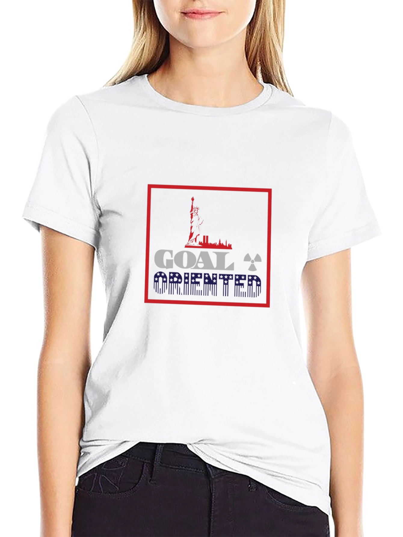 Goal Oriented Graphic T-Shirt - Black