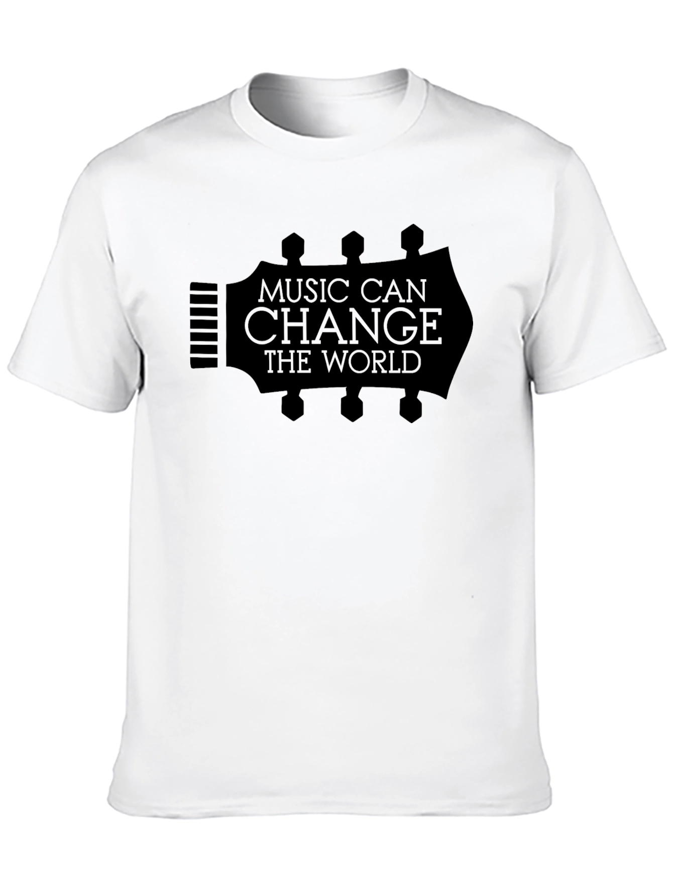Music Can Change the World Tee - Black