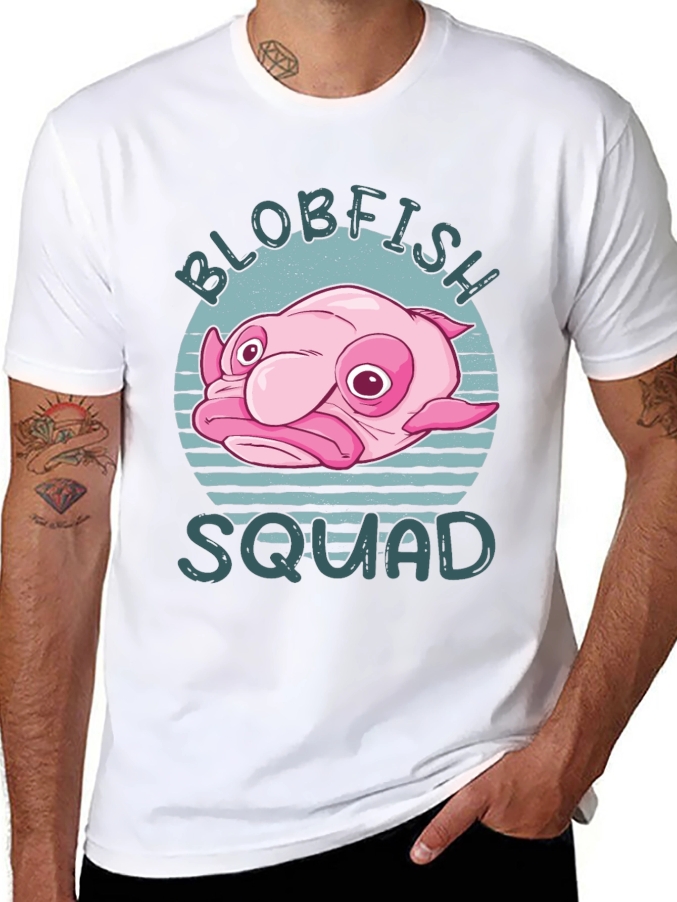 Blobfish Squad Graphic Tee