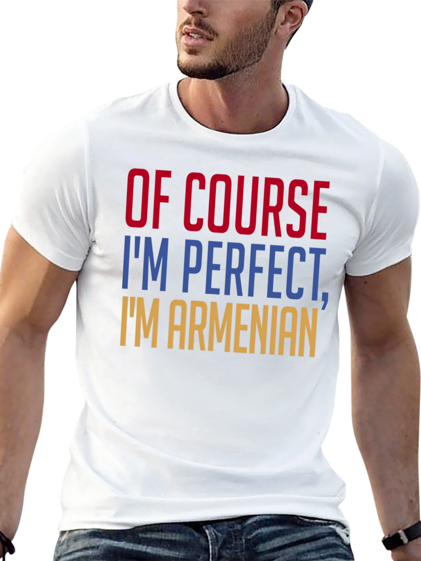 Of Course Im Perfect Im Armenian T-Shirt