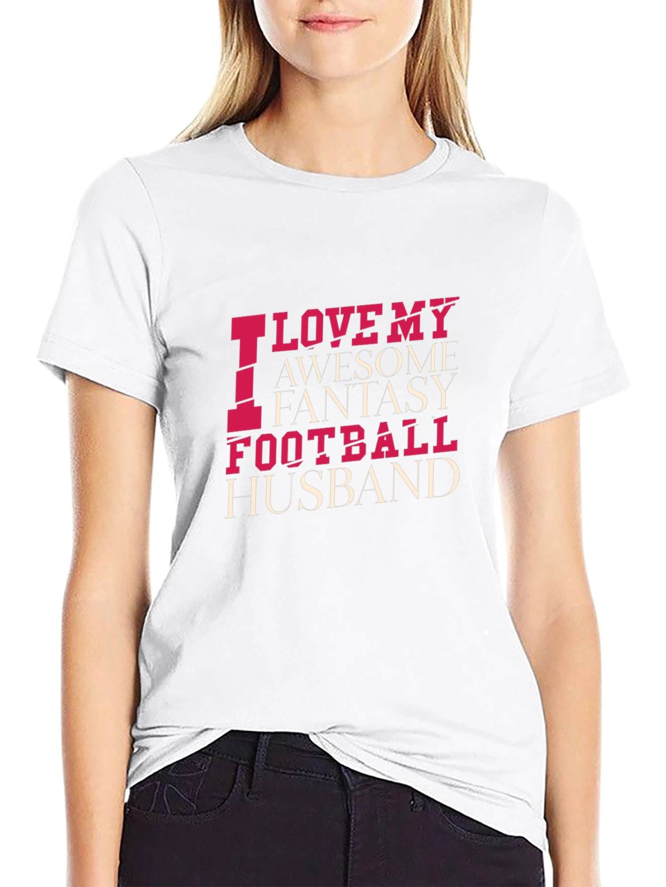 Funny Football Husband T-Shirt