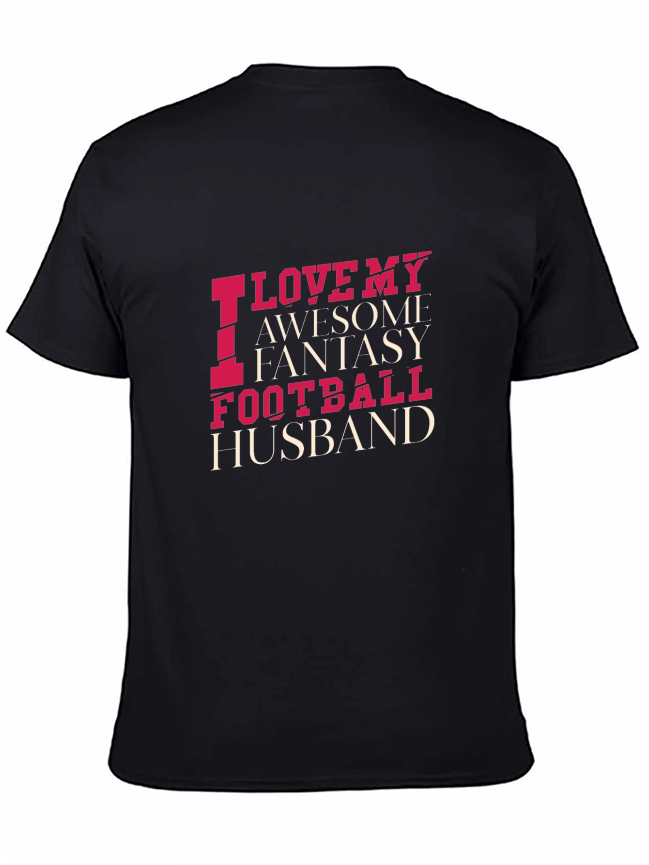 Funny Football Husband T-Shirt