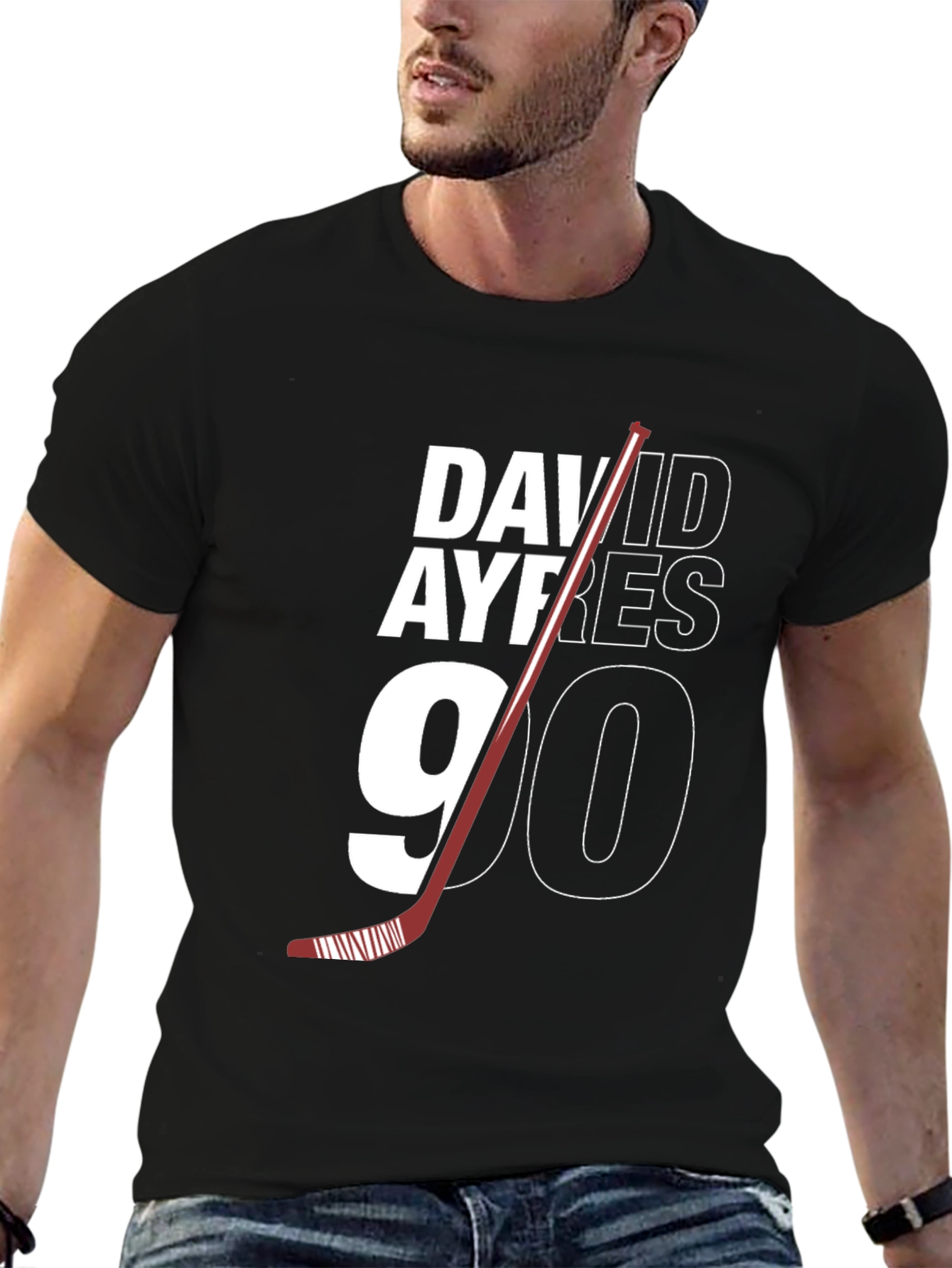 David Ayres 90 Hockey T-Shirt