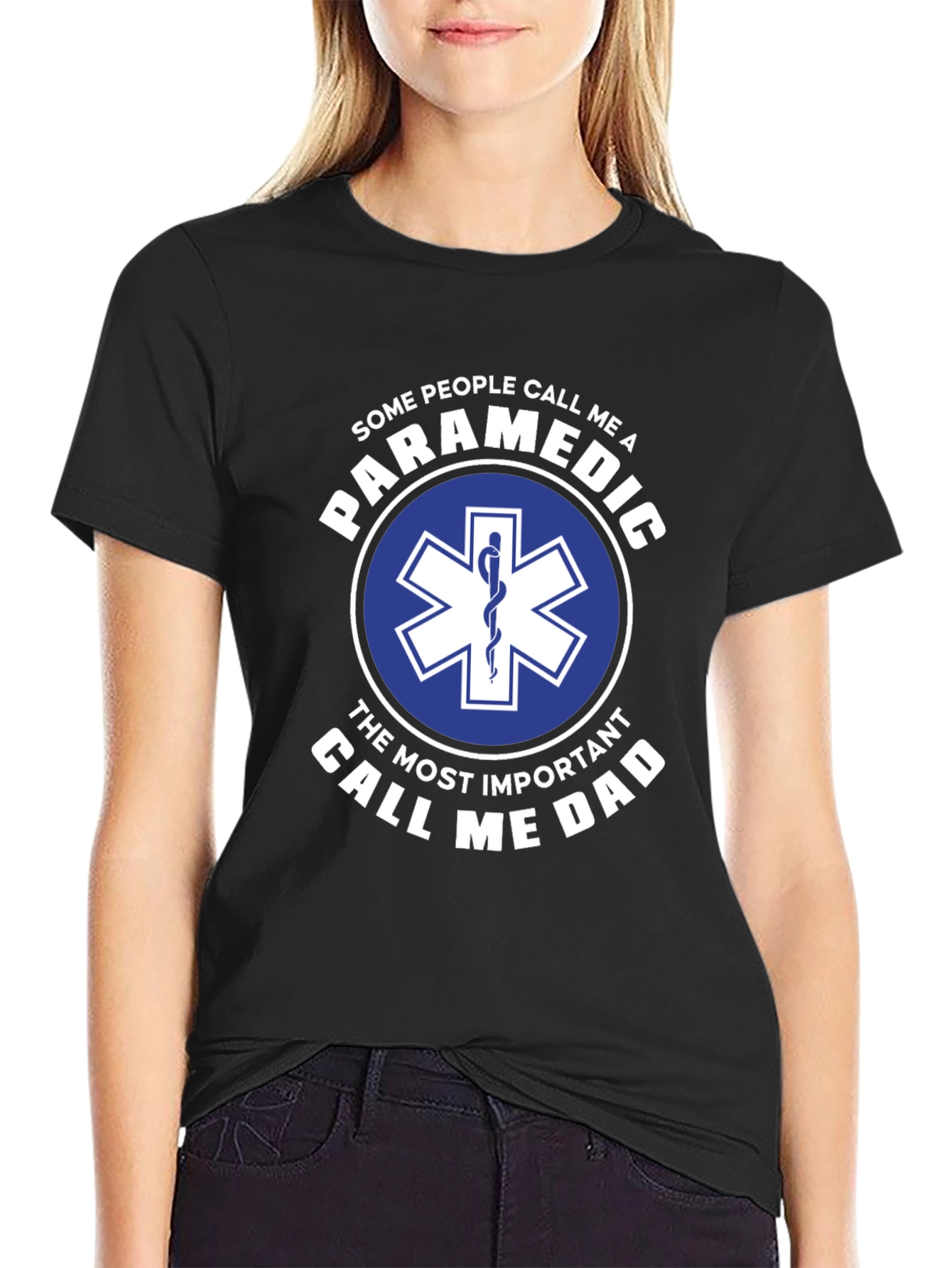 Paramedic Dad T-Shirt - Gift for First Responders