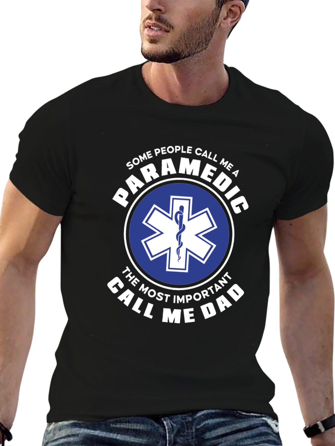 Paramedic Dad T-Shirt - Gift for First Responders
