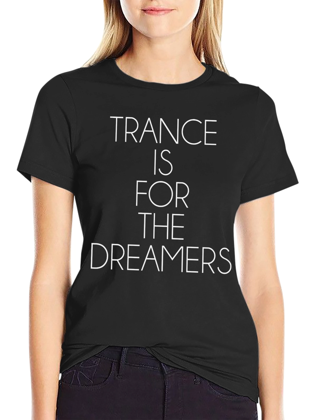 Trance Music T-Shirt: For The Dreamers Black Tee