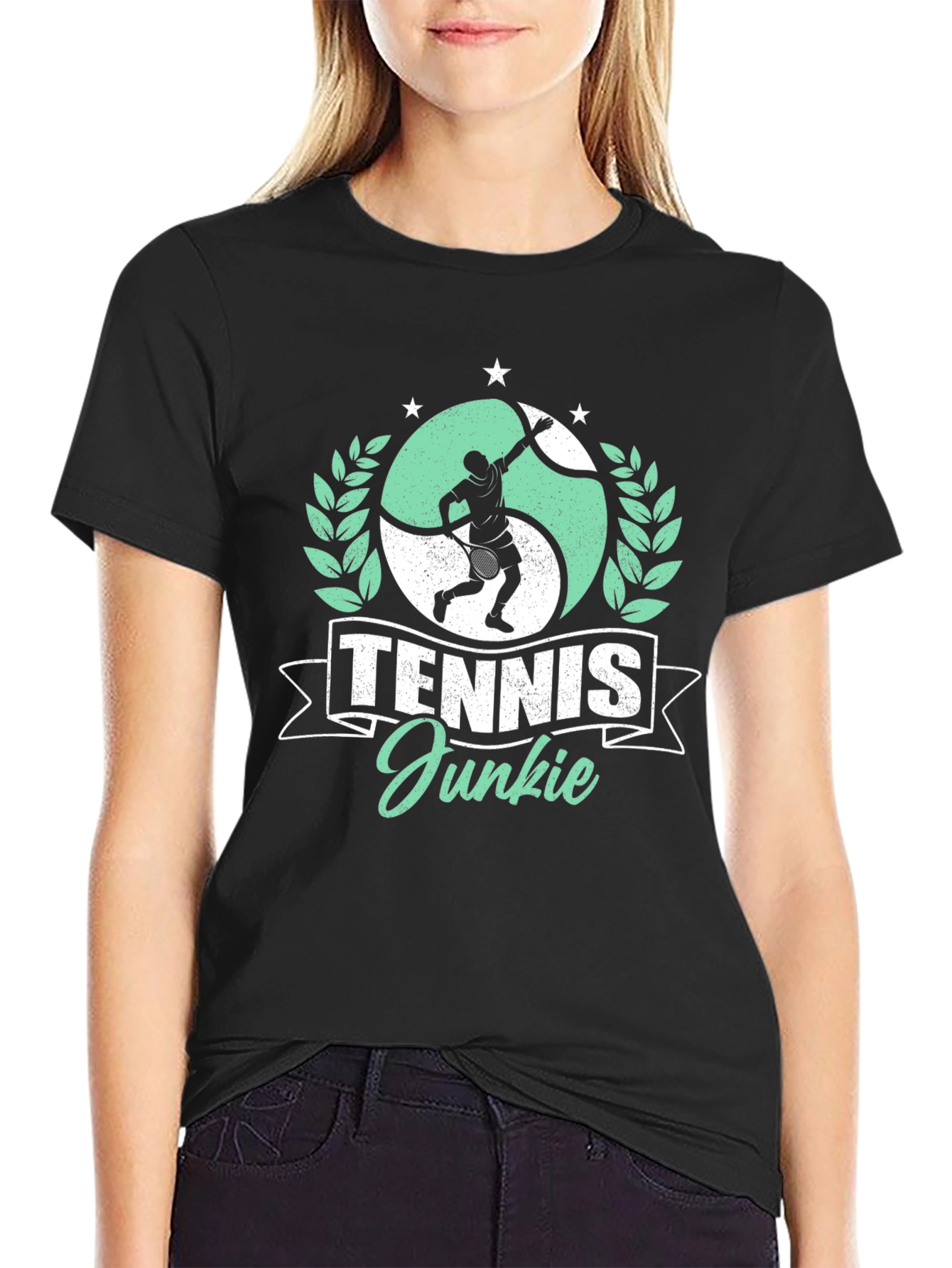 Tennis Junkie Graphic Tee