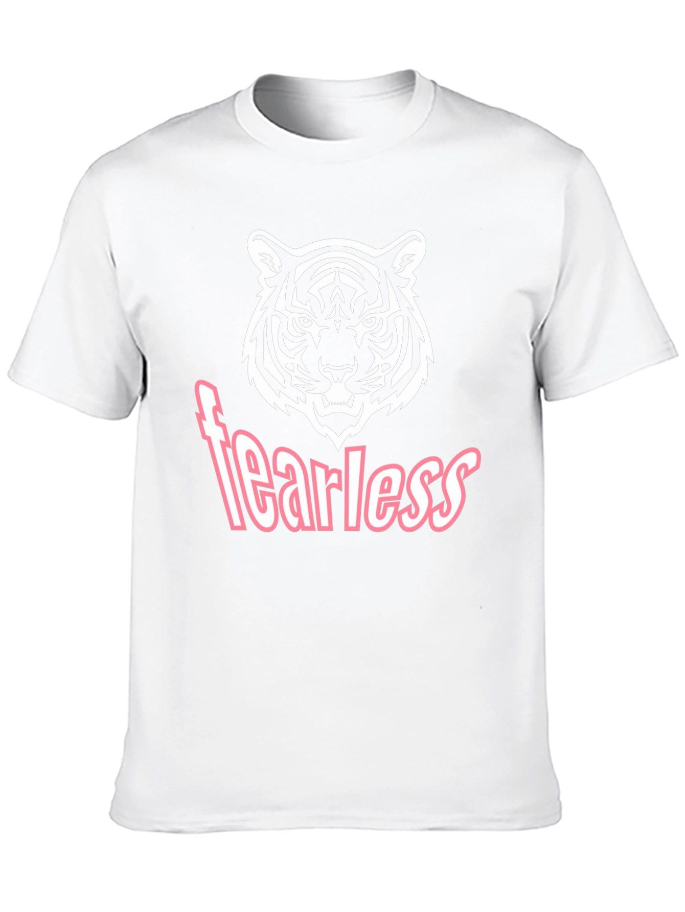 Fearless Tiger Graphic T-Shirt