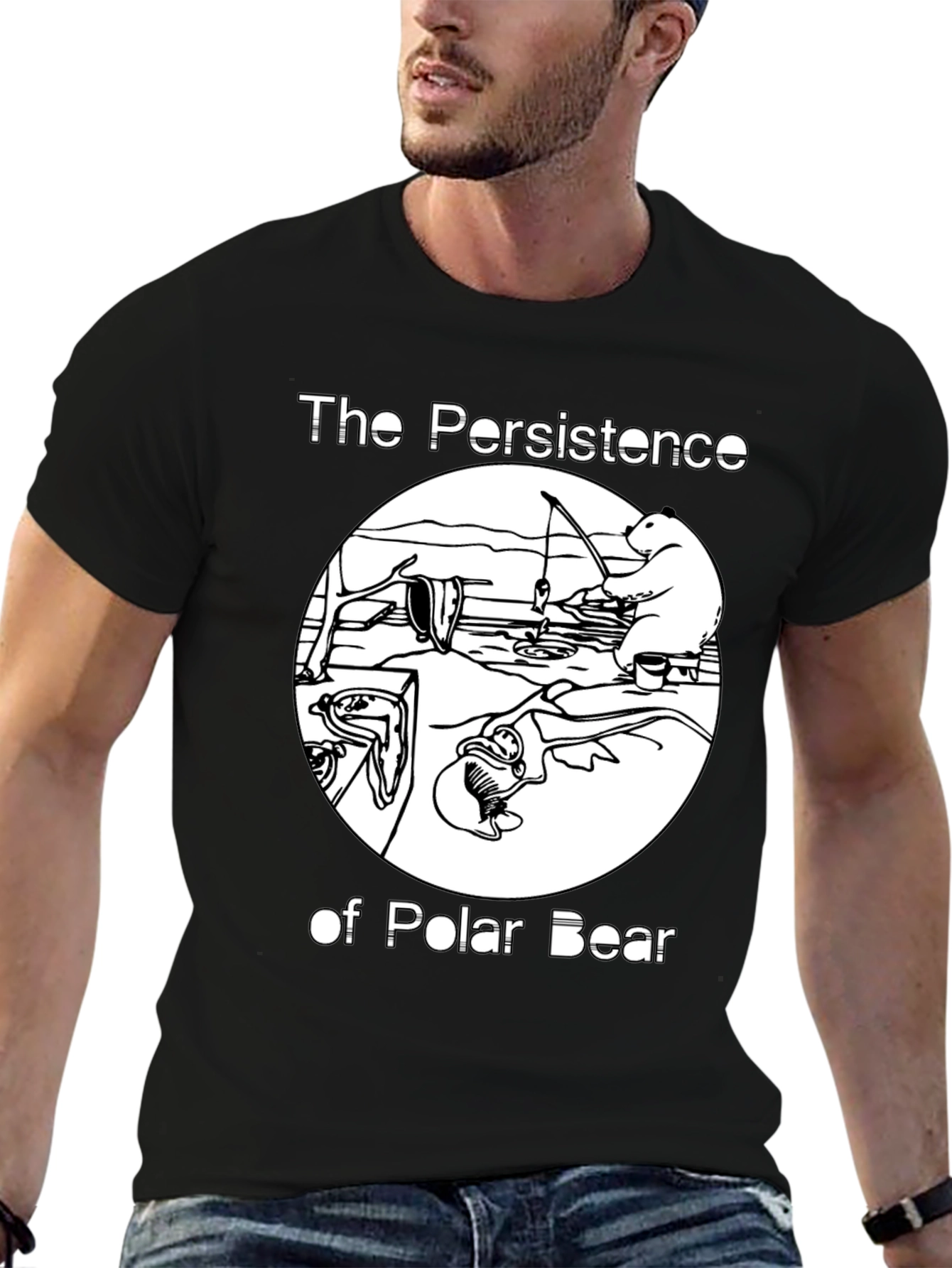The Persistence of Polar Bear Graphic Tee