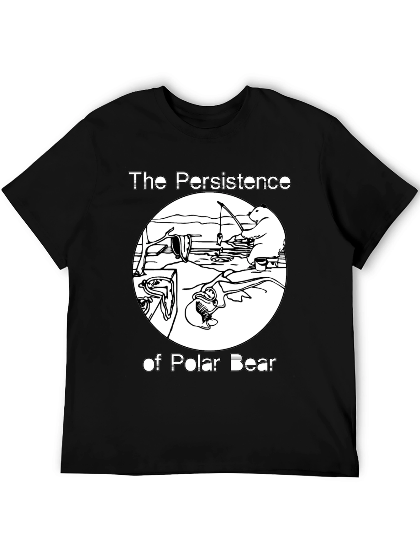 The Persistence of Polar Bear Graphic Tee