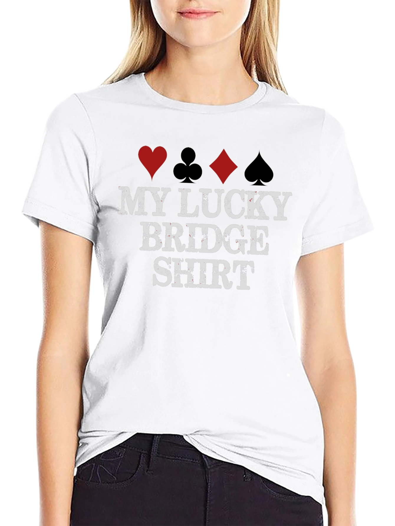 Lucky Bridge Shirt - Card Game T-Shirt