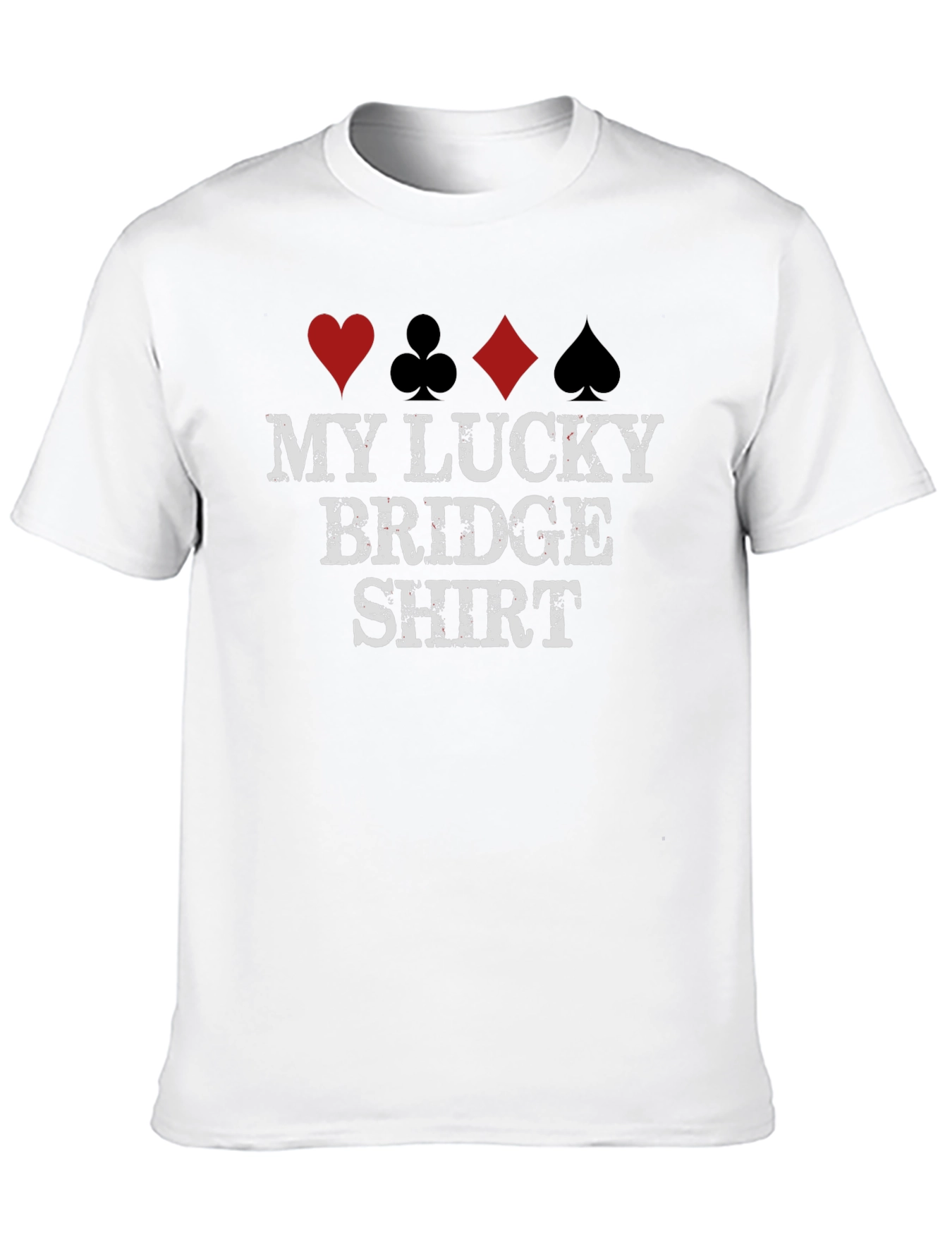 Lucky Bridge Shirt - Card Game T-Shirt