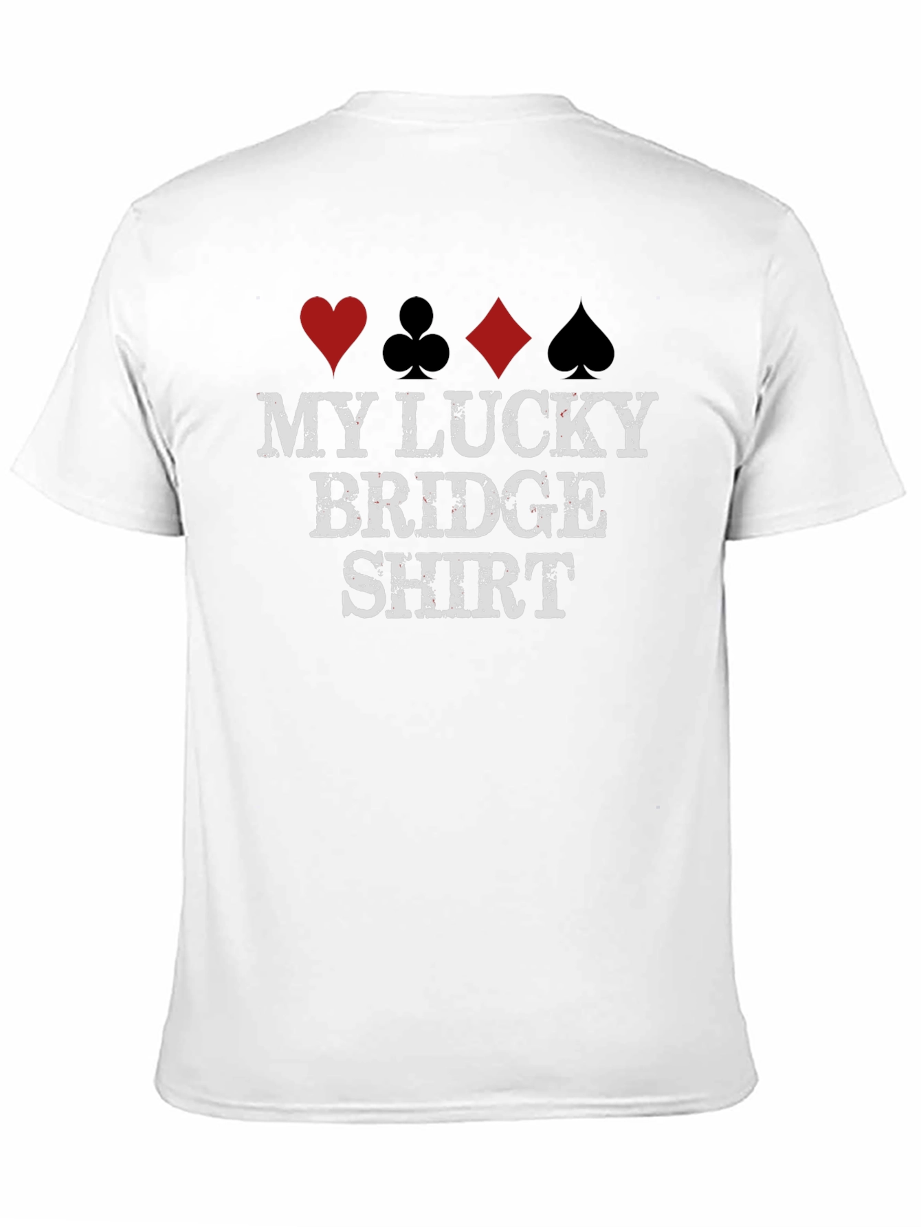 Lucky Bridge Shirt - Card Game T-Shirt
