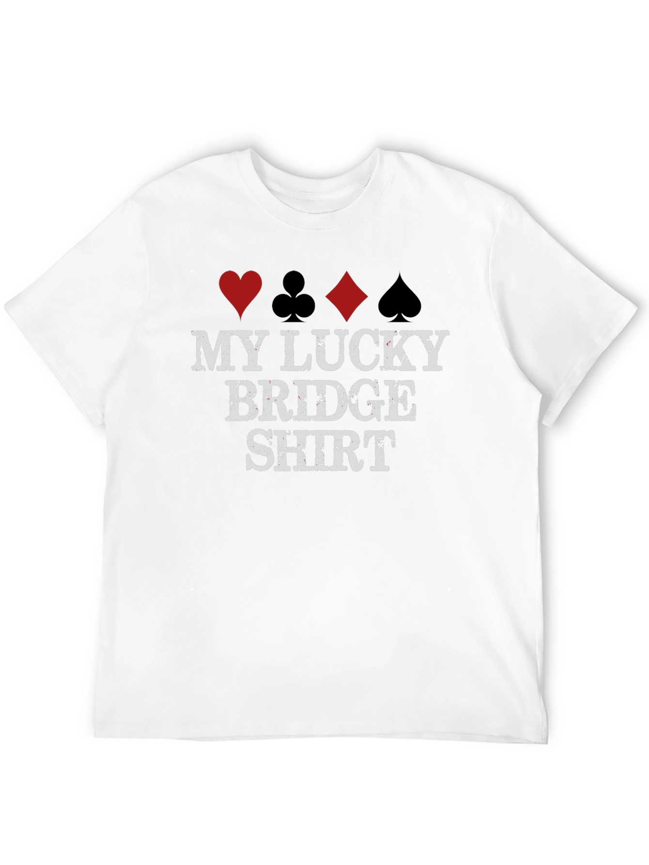 Lucky Bridge Shirt - Card Game T-Shirt