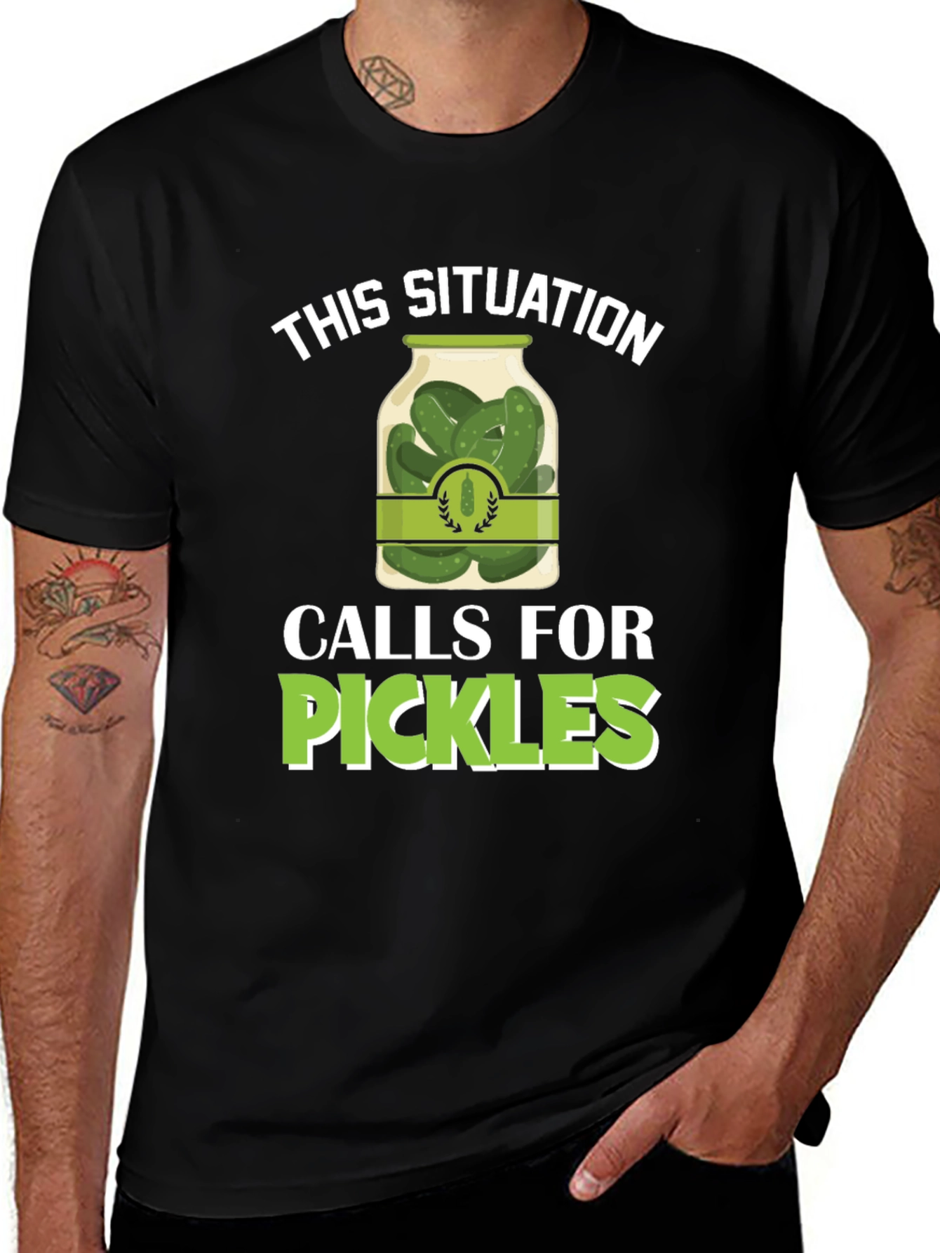 Pickles Situation T-Shirt Funny Foodie Tee