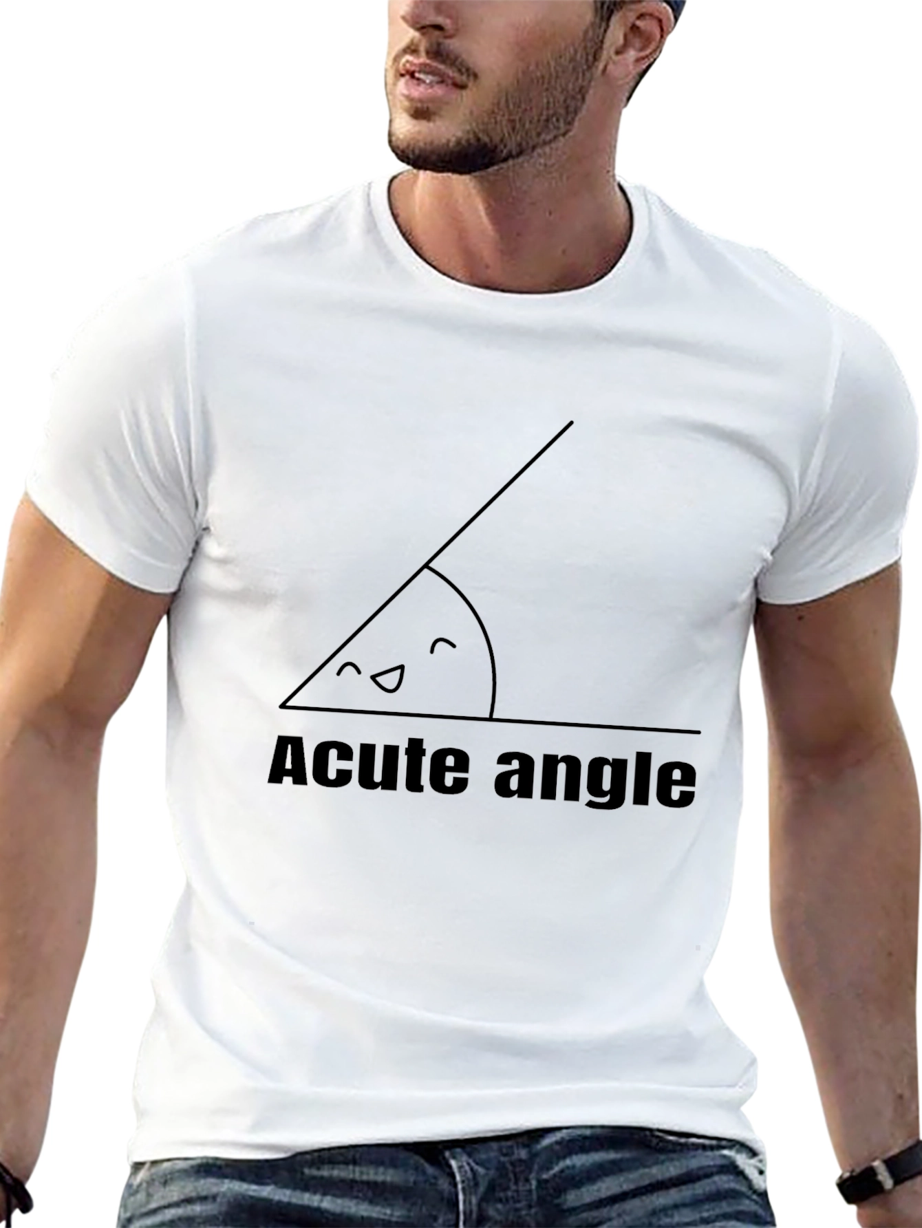 Acute Angle Graphic Tee - Mens Black T-Shirt