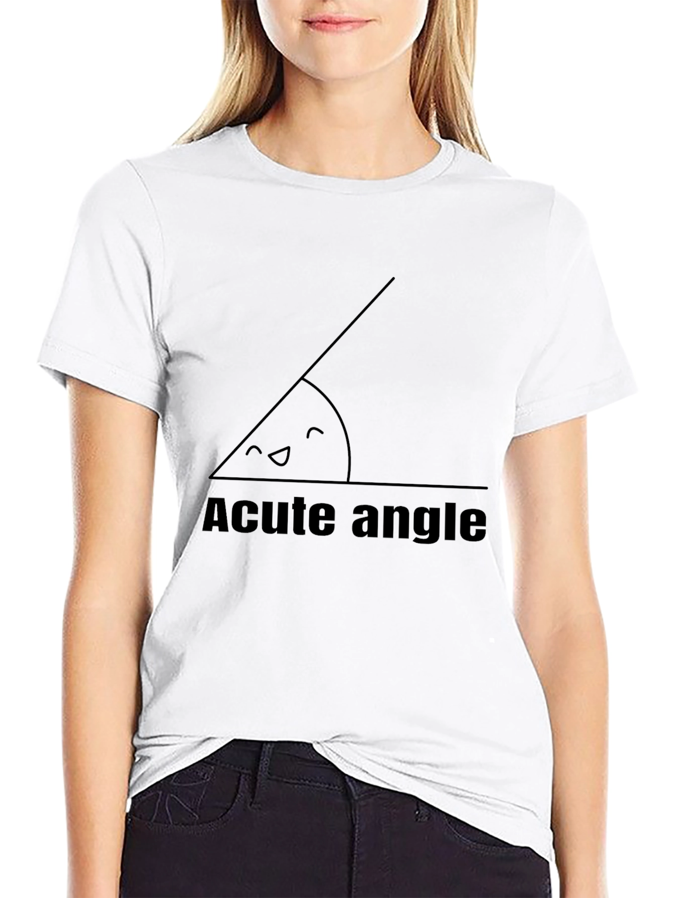 Acute Angle Graphic Tee - Mens Black T-Shirt