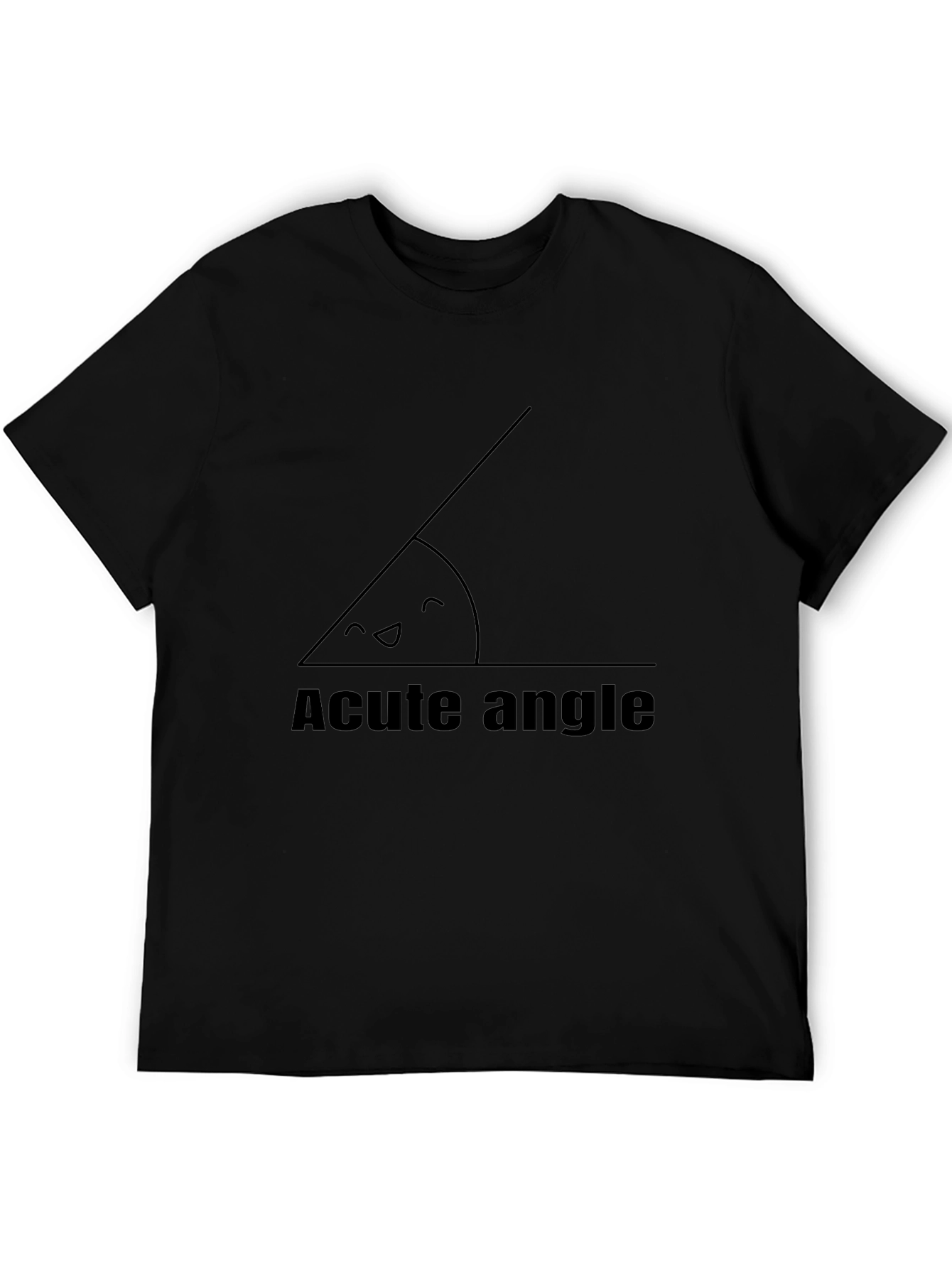 Acute Angle Graphic Tee - Mens Black T-Shirt