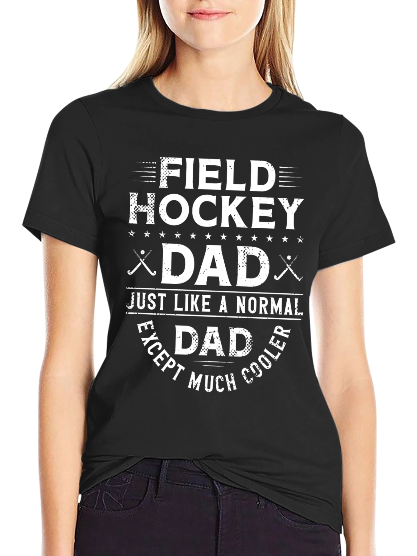 Field Hockey Dad T-Shirt - Cool Dad Tee