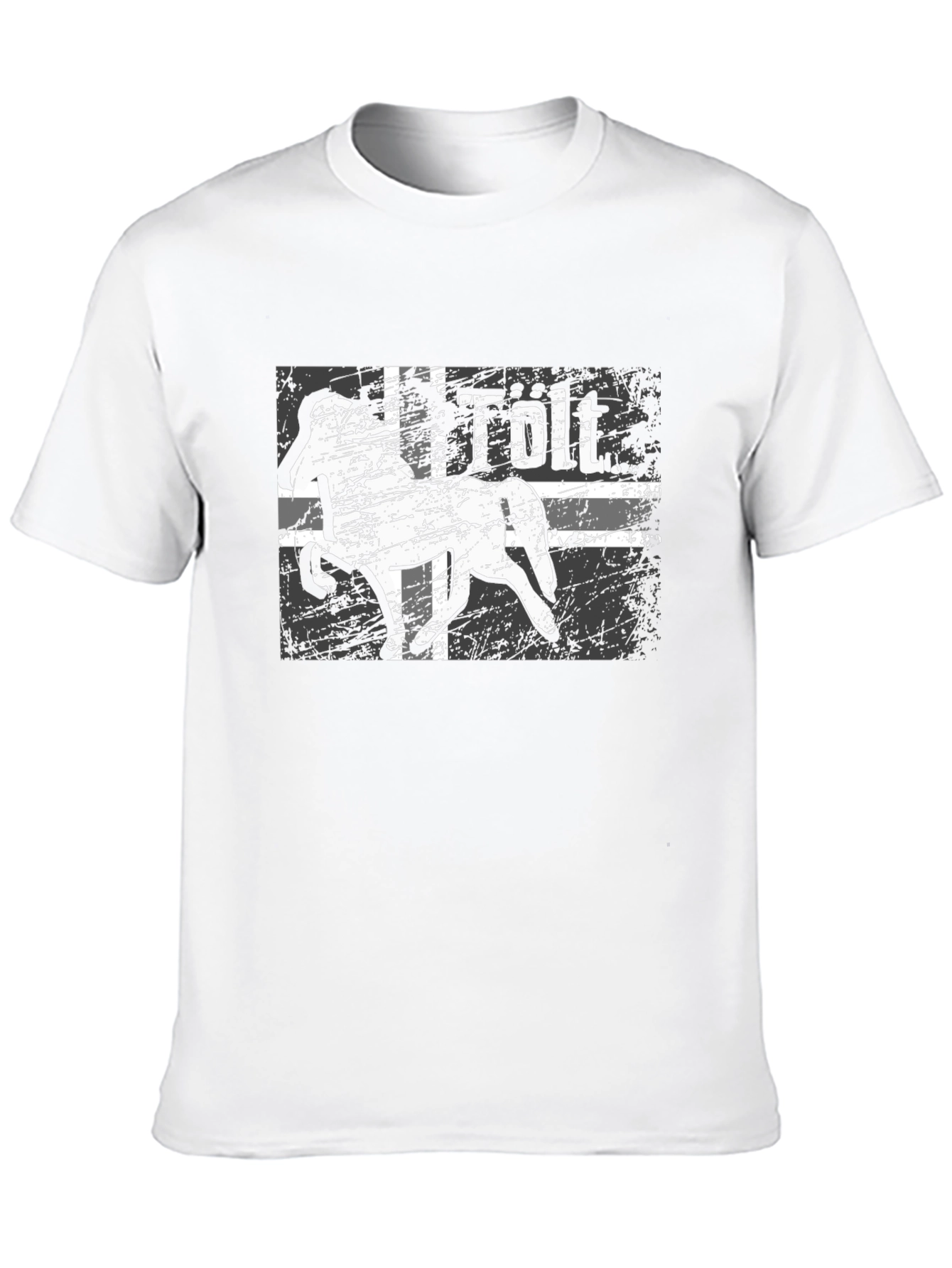 Tölt Icelandic Horse T-Shirt - Distressed Design