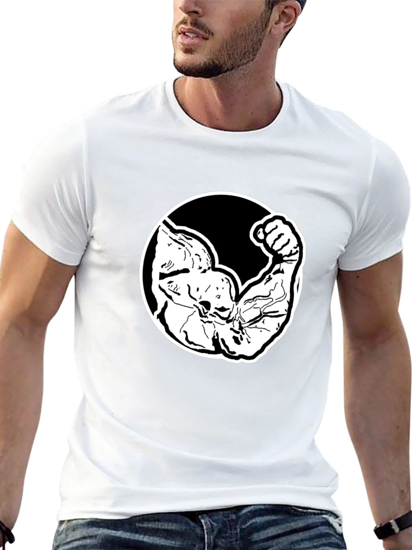 Muscle Power T-Shirt - Black