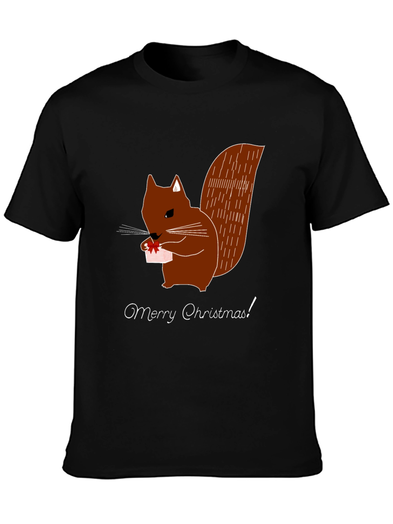 Squirrel Christmas Graphic Tee