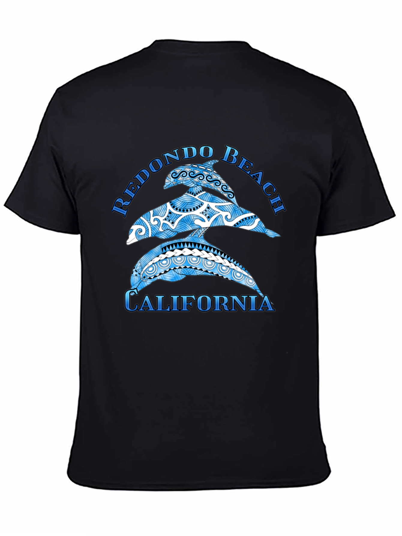 Redondo Beach California Dolphin Graphic Tee
