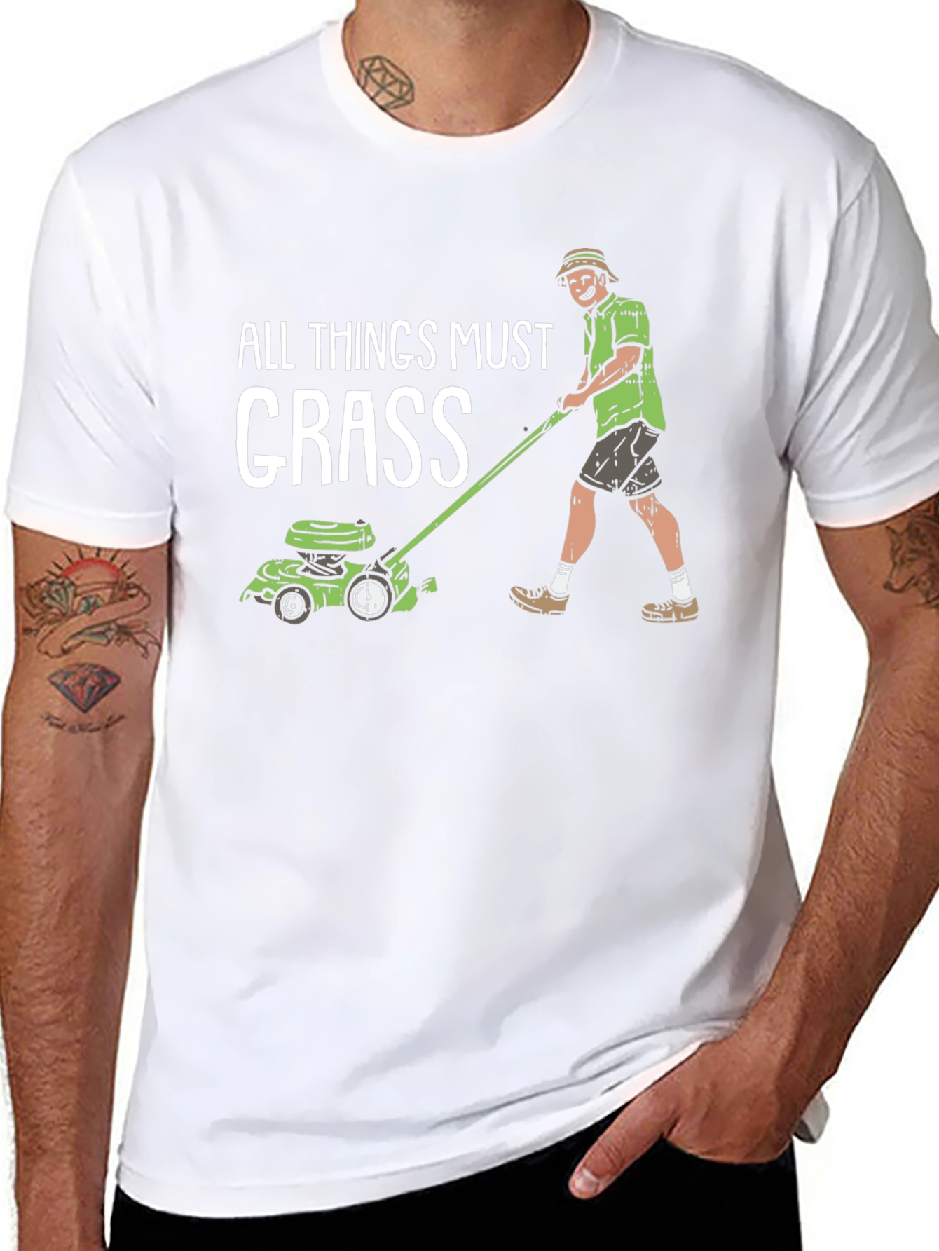 All Things Must Grass T-Shirt