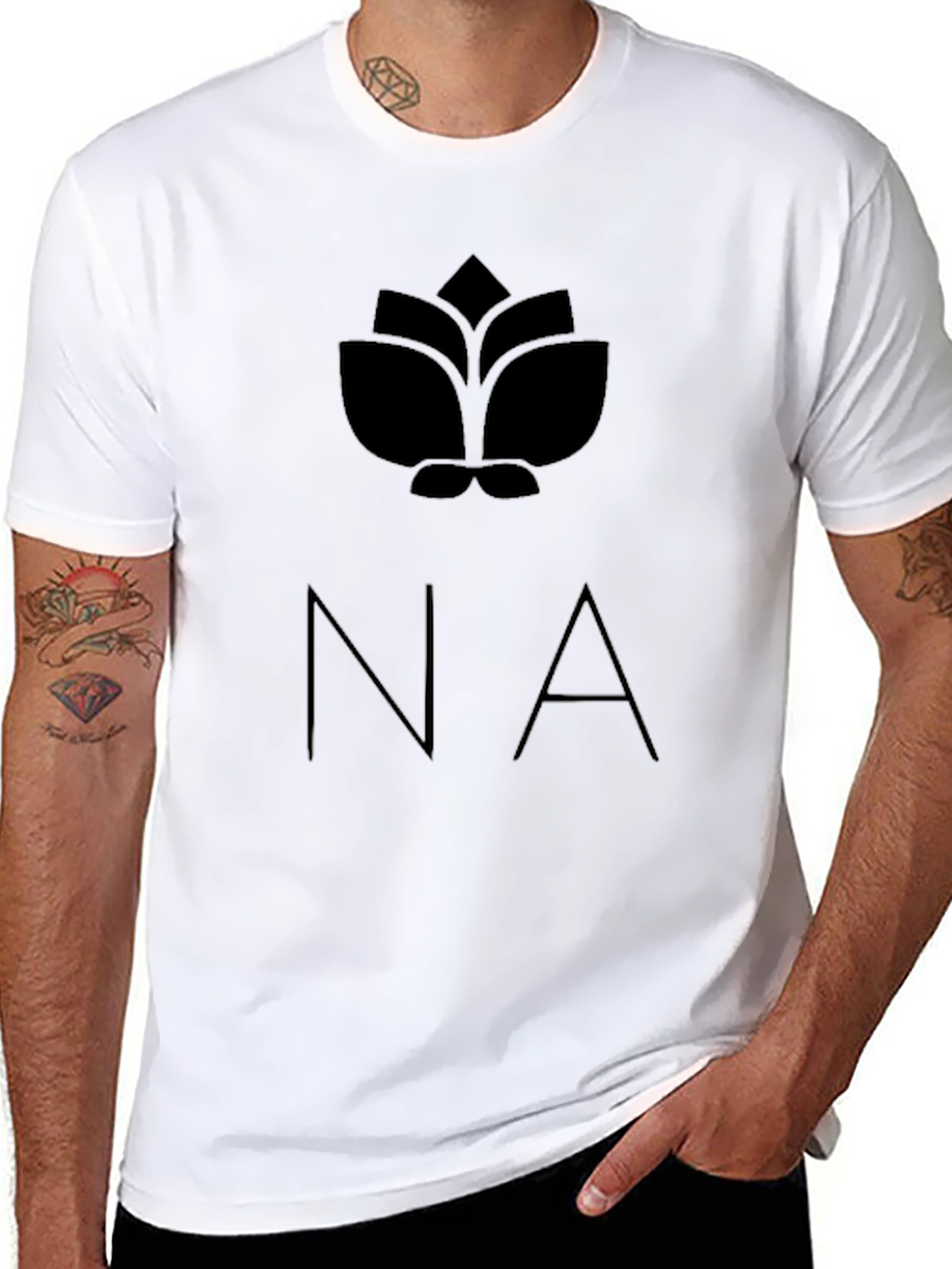 Modern Black Lotus T-Shirt - Unisex