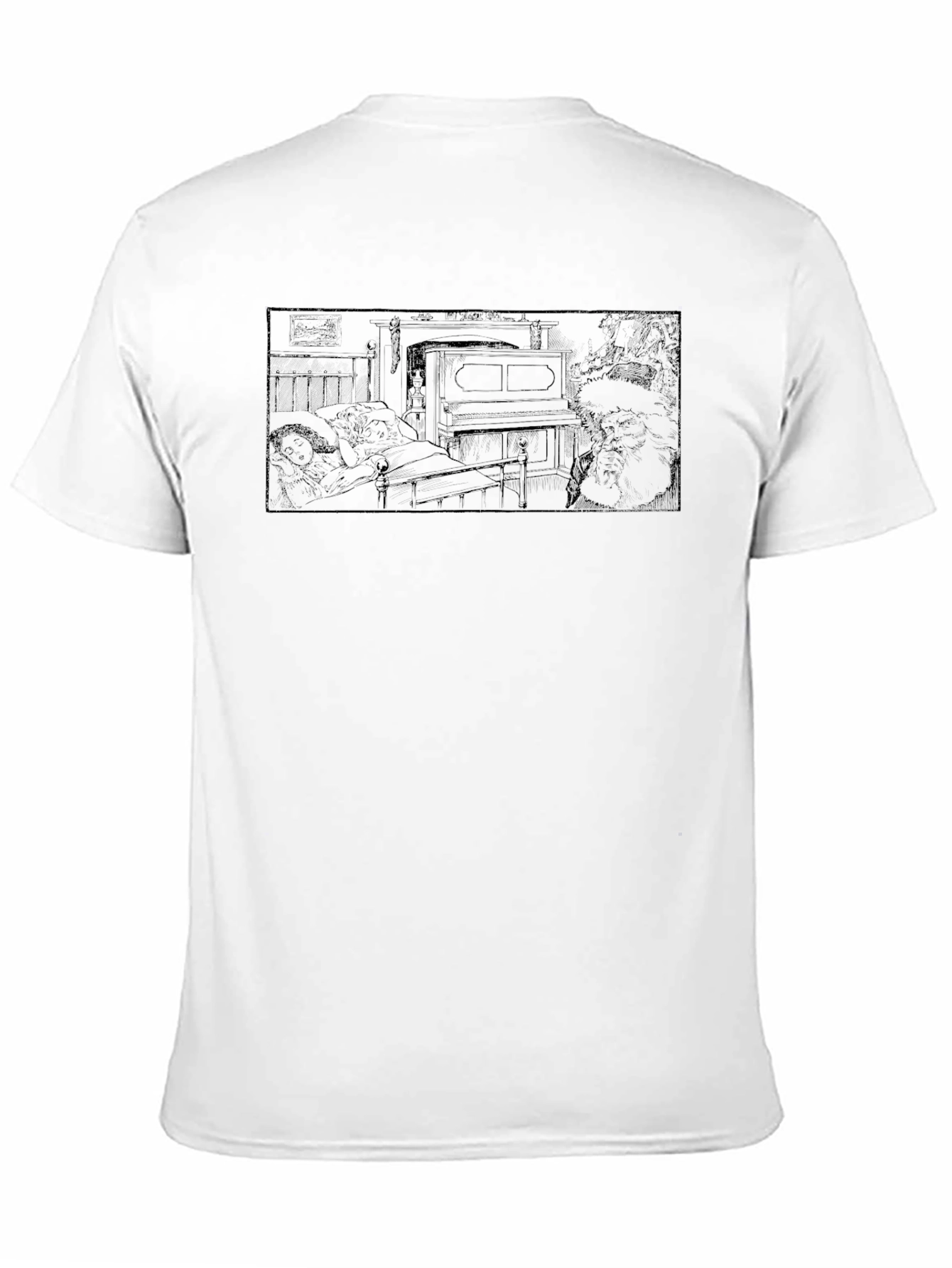 Artistic Black Tee - Cozy Scene