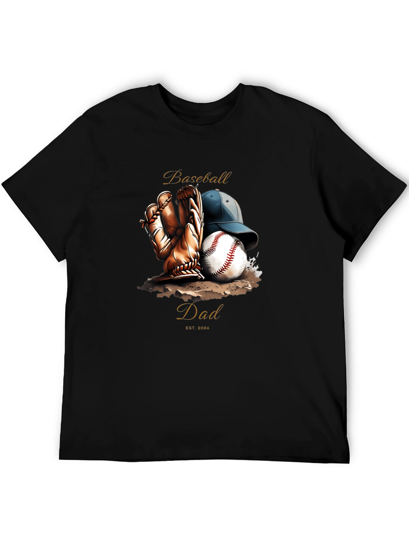 Baseball Dad 2024 T-Shirt