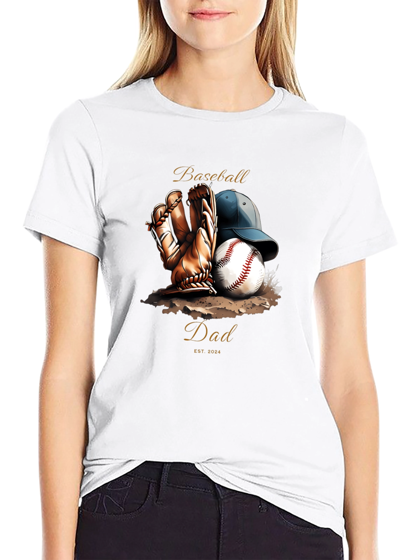 Baseball Dad 2024 T-Shirt
