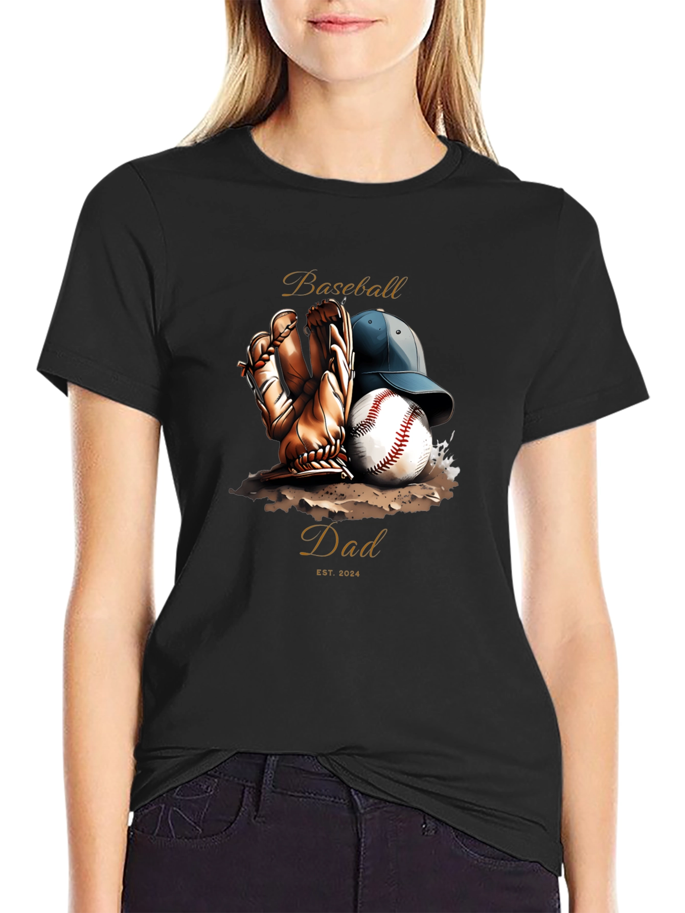Baseball Dad 2024 T-Shirt