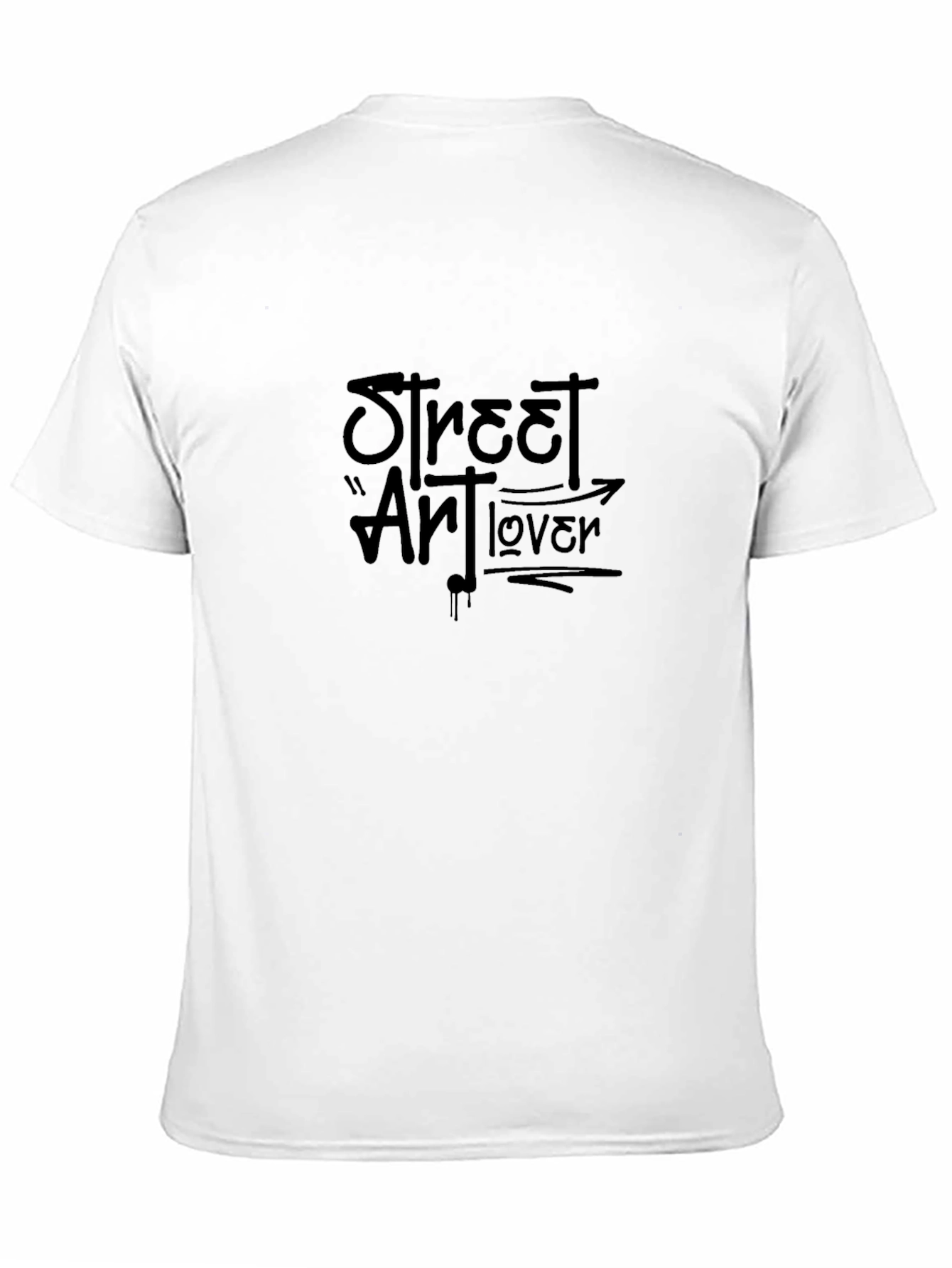 Street Art Lover Black T-Shirt
