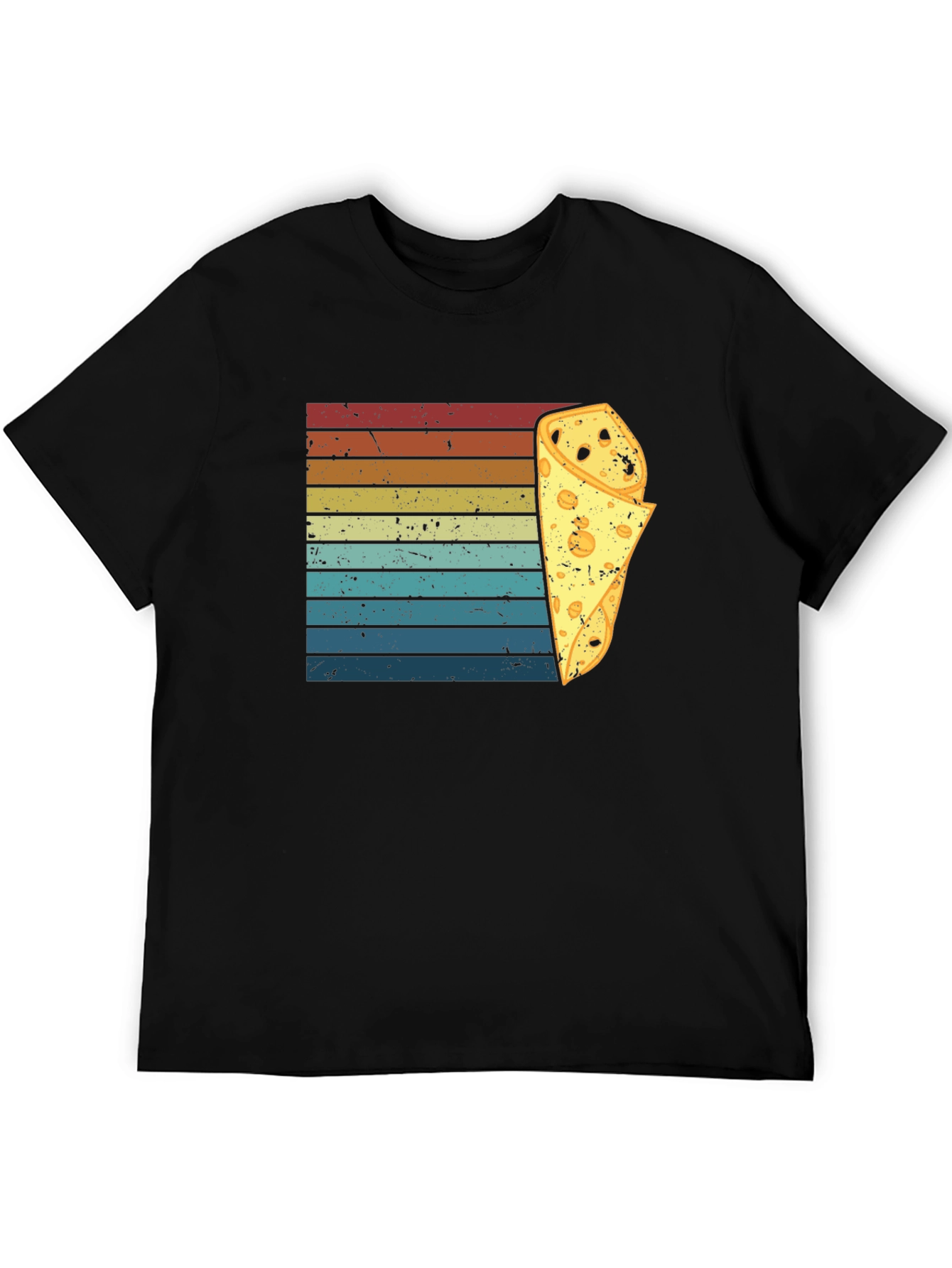 Retro Burrito Graphic T-Shirt