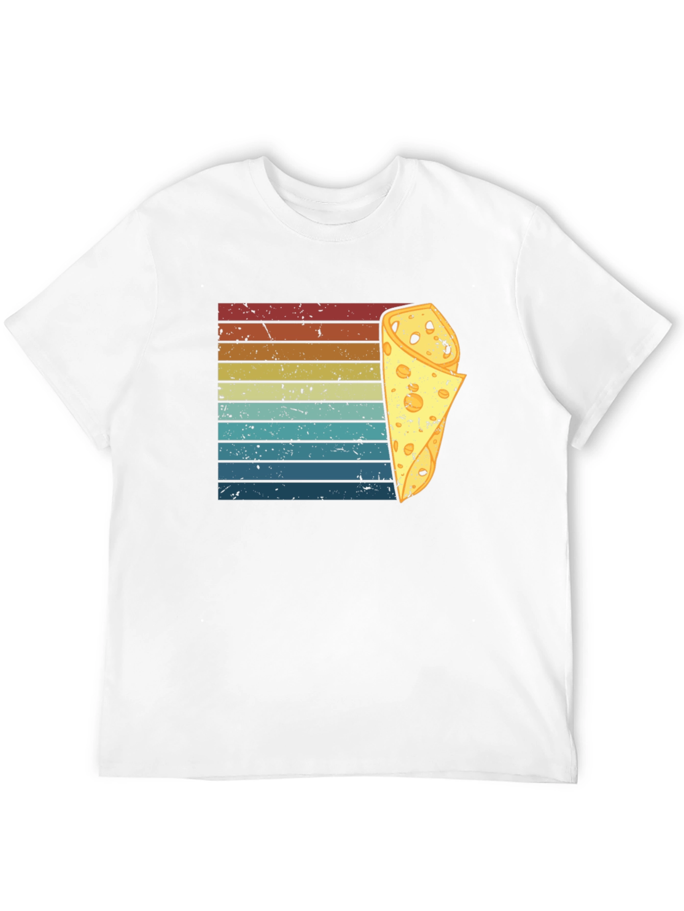 Retro Burrito Graphic T-Shirt