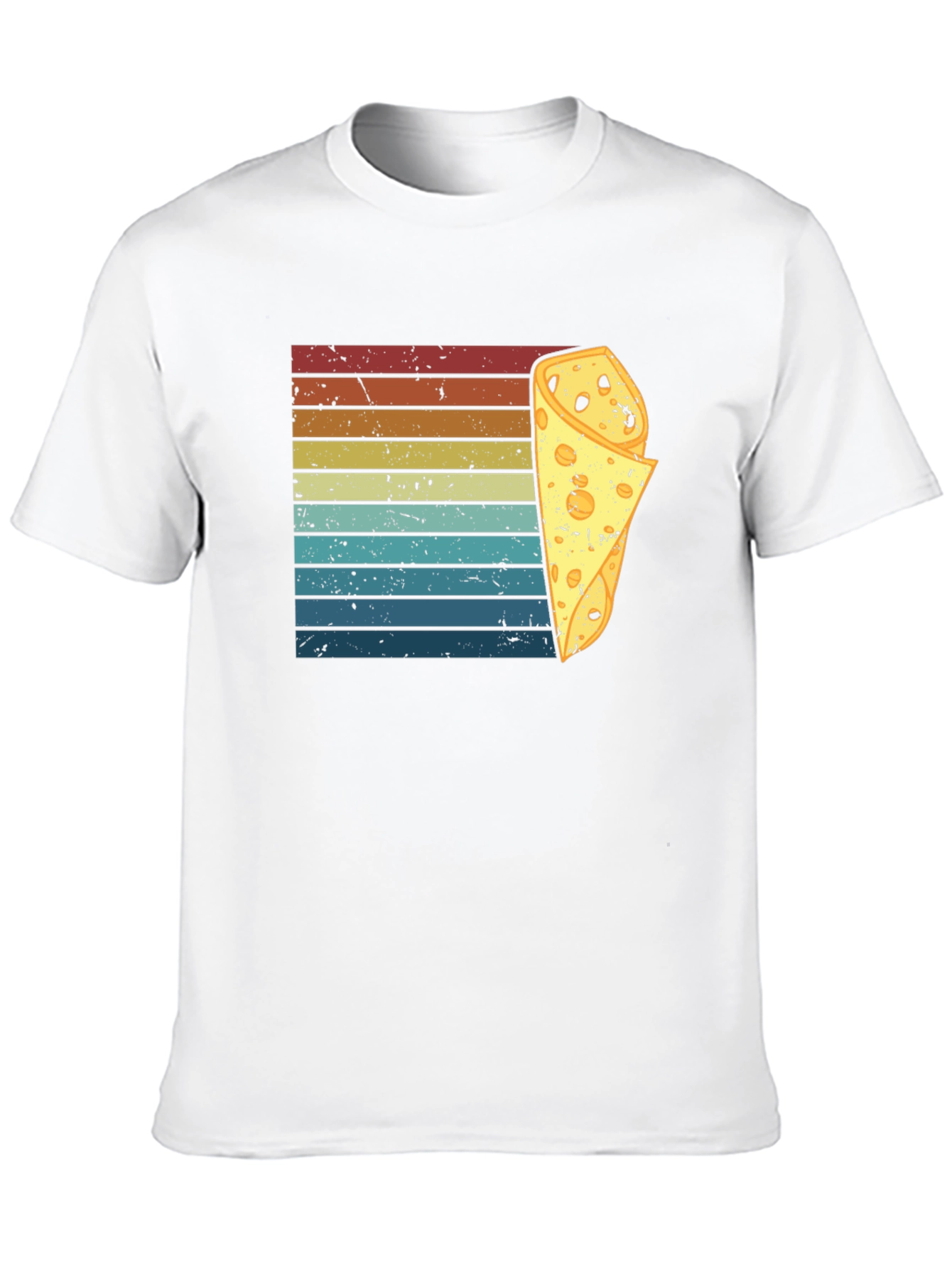 Retro Burrito Graphic T-Shirt