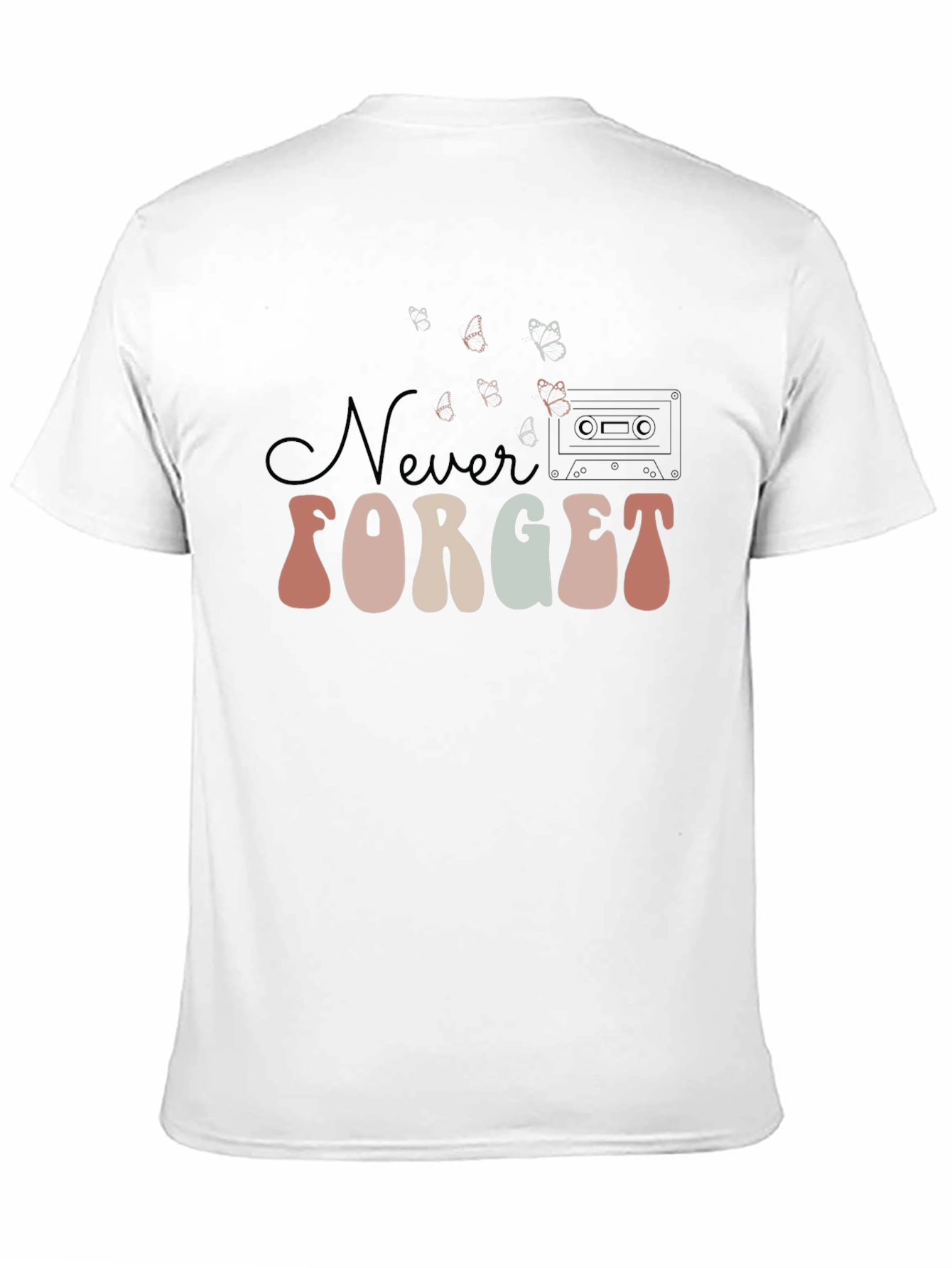 Retro Never Forget Graphic Tee