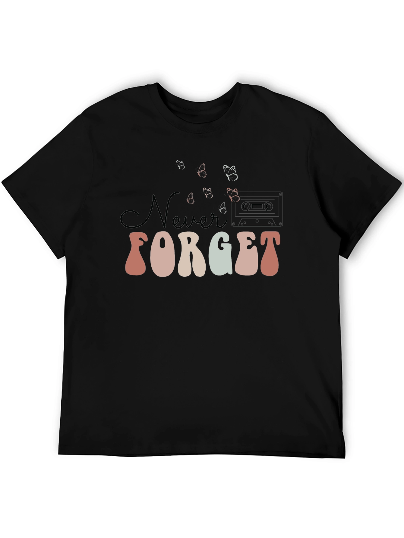 Retro Never Forget Graphic Tee