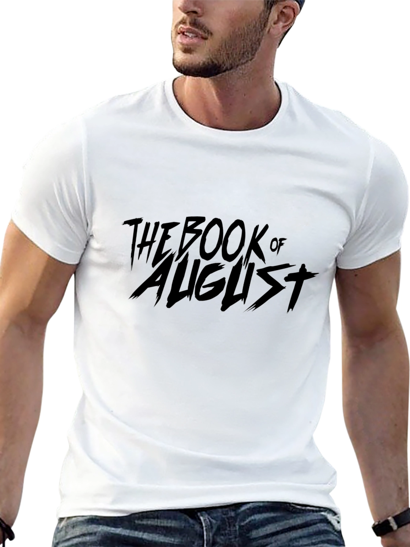The Book of August Graphic T-Shirt - Black