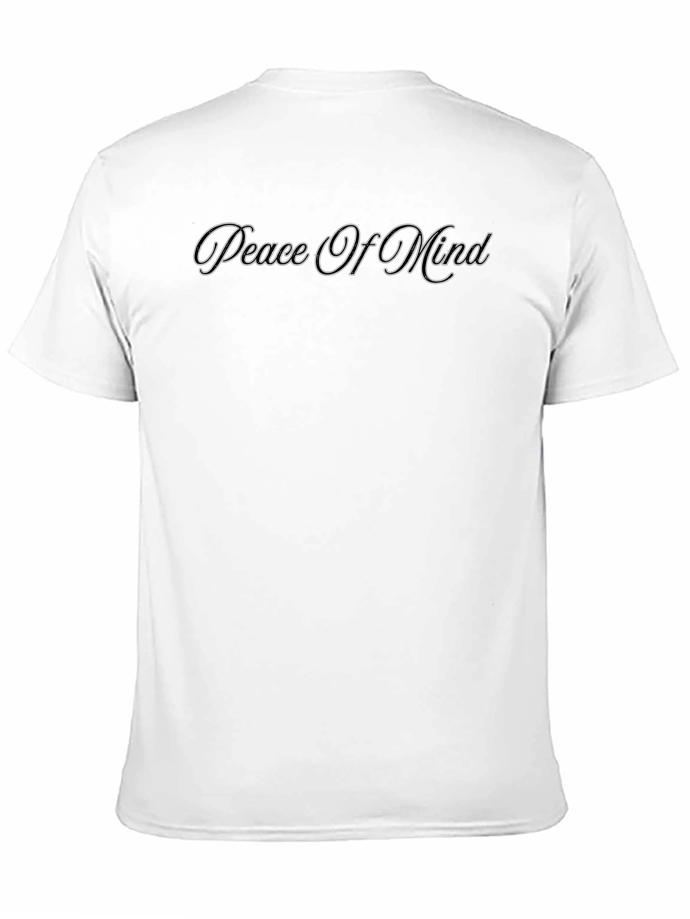 Peace of Mind Graphic T-Shirt - Black