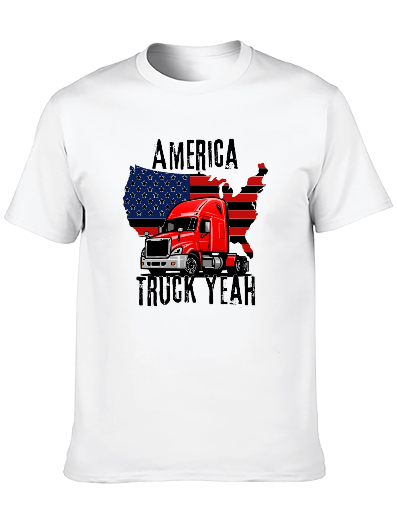 America Truck Yeah Graphic T-Shirt