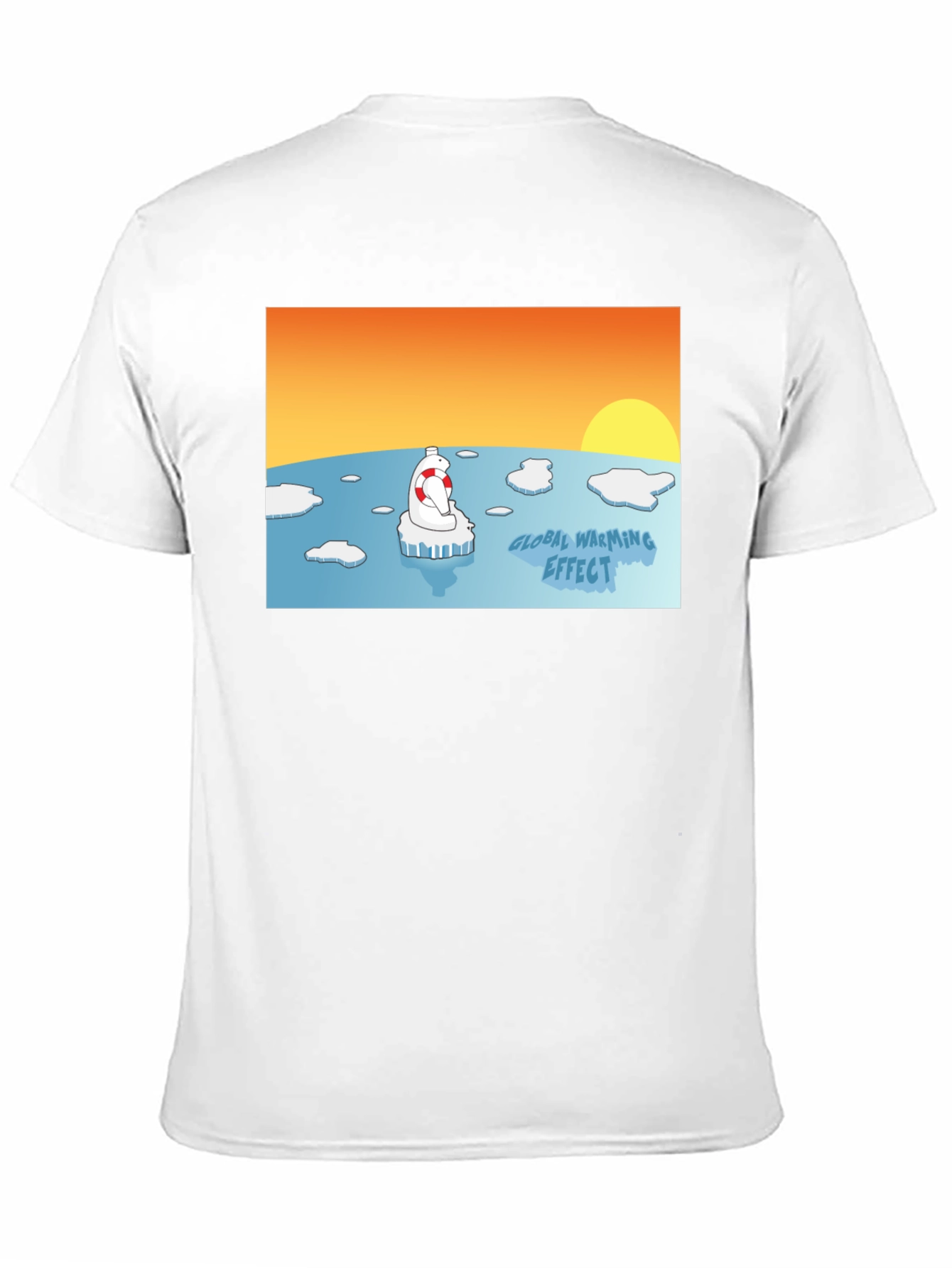 Global Warming Awareness T-Shirt - Save the Polar Bear