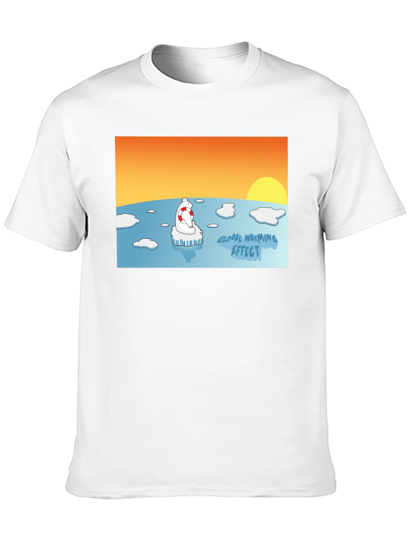 Global Warming Awareness T-Shirt - Save the Polar Bear