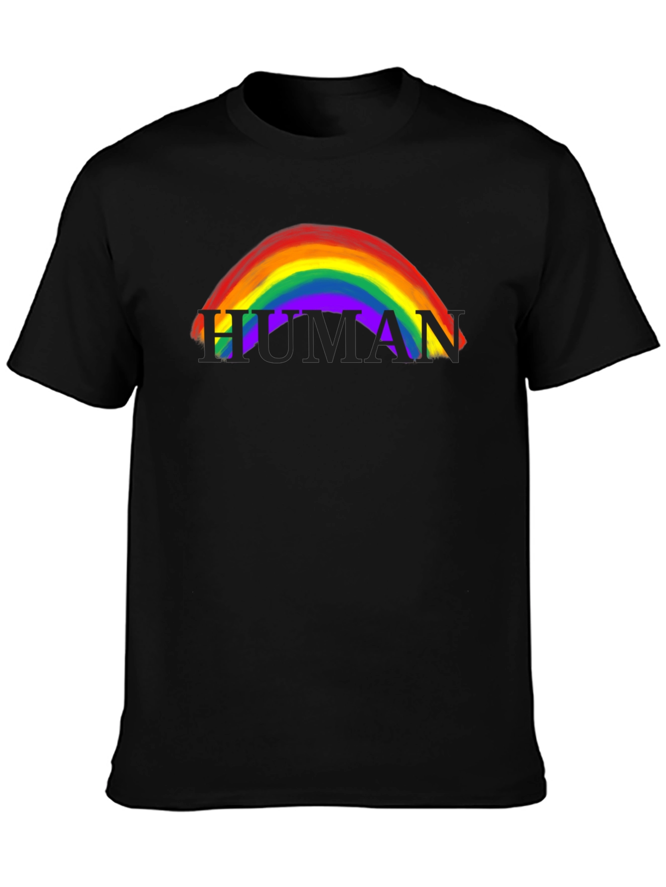 Rainbow Human T-Shirt