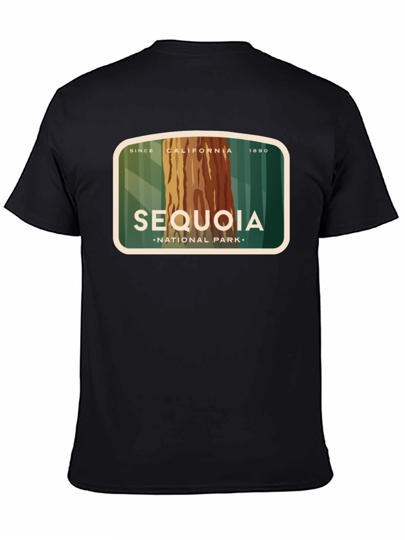 Sequoia National Park Graphic T-Shirt - Black