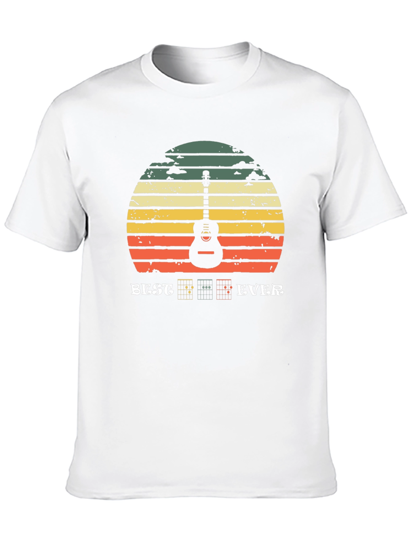 Best Guitar Ever Retro Graphic T-Shirt