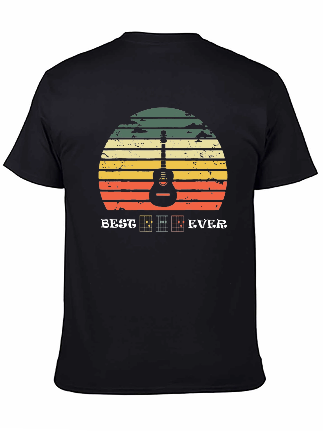 Best Guitar Ever Retro Graphic T-Shirt