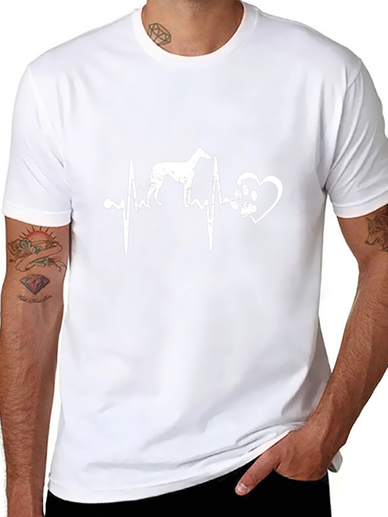 Dog Breed Heartbeat T-Shirt